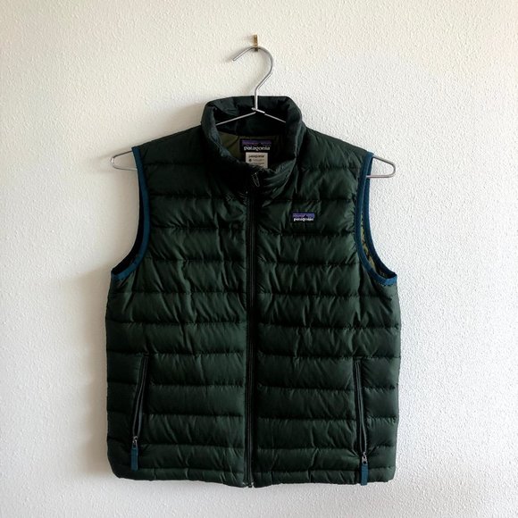 Patagonia Jackets & Coats Patagonia Boys Down Sweater Vest Poshmark